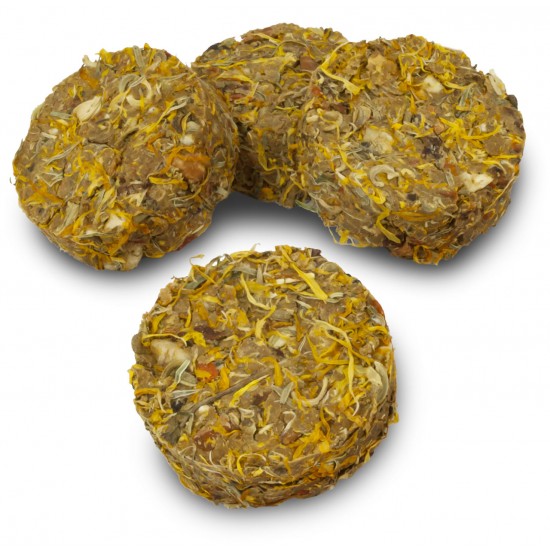 JR FARM Grainless herb Calendula & Banana per conigli nani e roditori Mangime supplementare